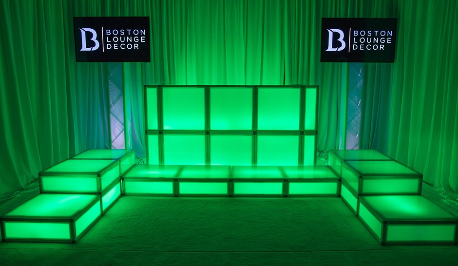 Deluxe DJ Booth and Dance Staging